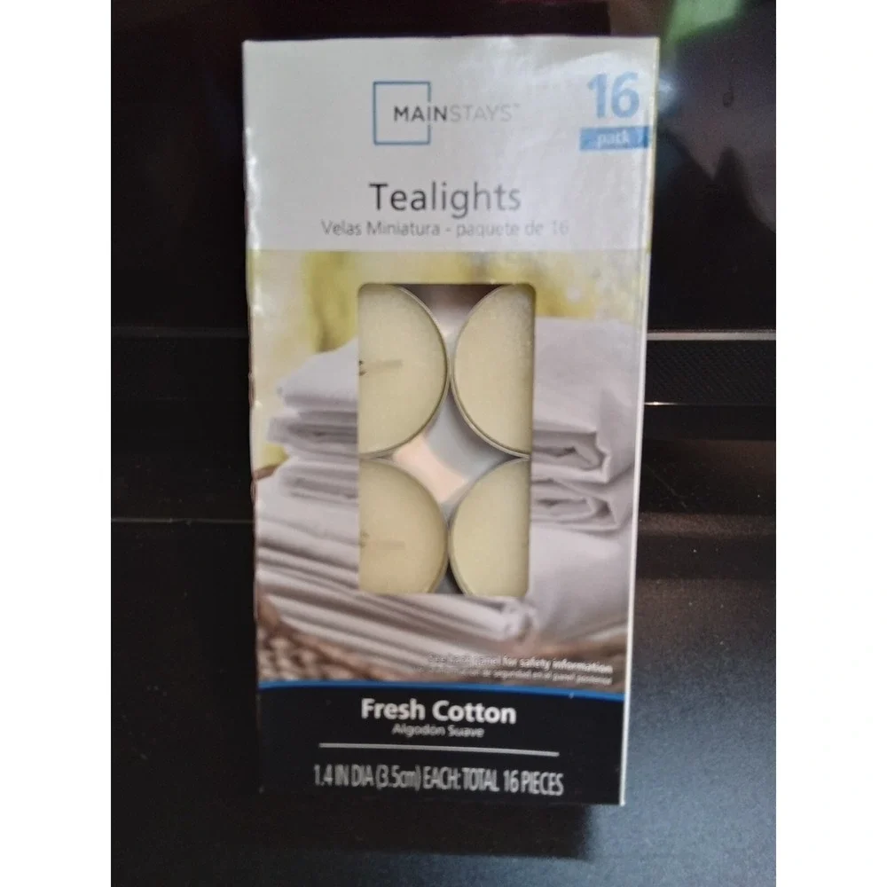 Tealights‎ Fresh Cotton  16 in pack